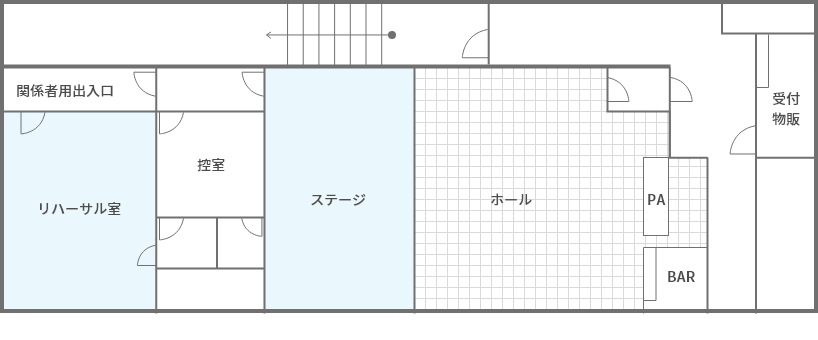 ライブハウス見取り図